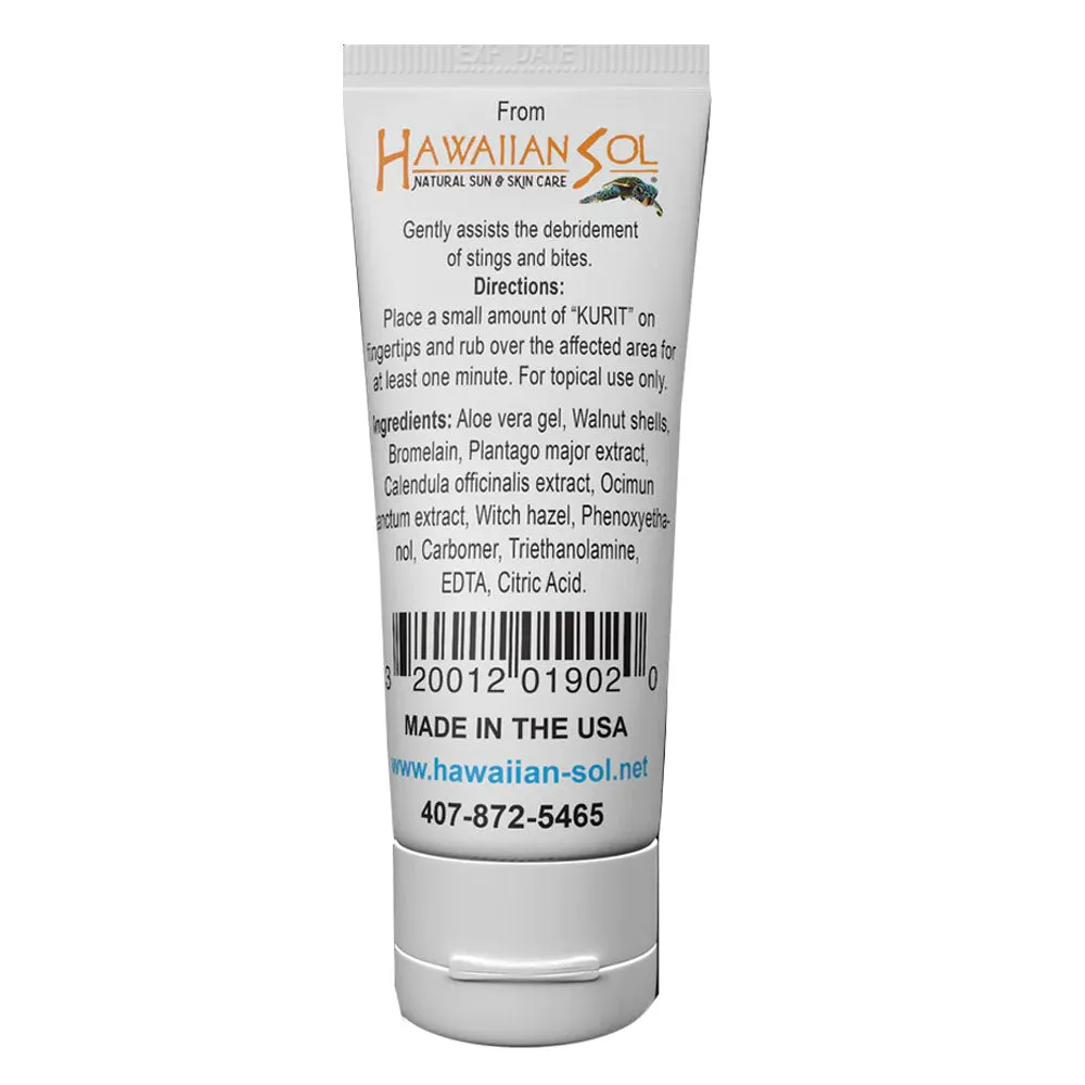1 Kurit Bug Bite Sting Scrub Relief Healing Natural Skin Treatment First Aid 2oz