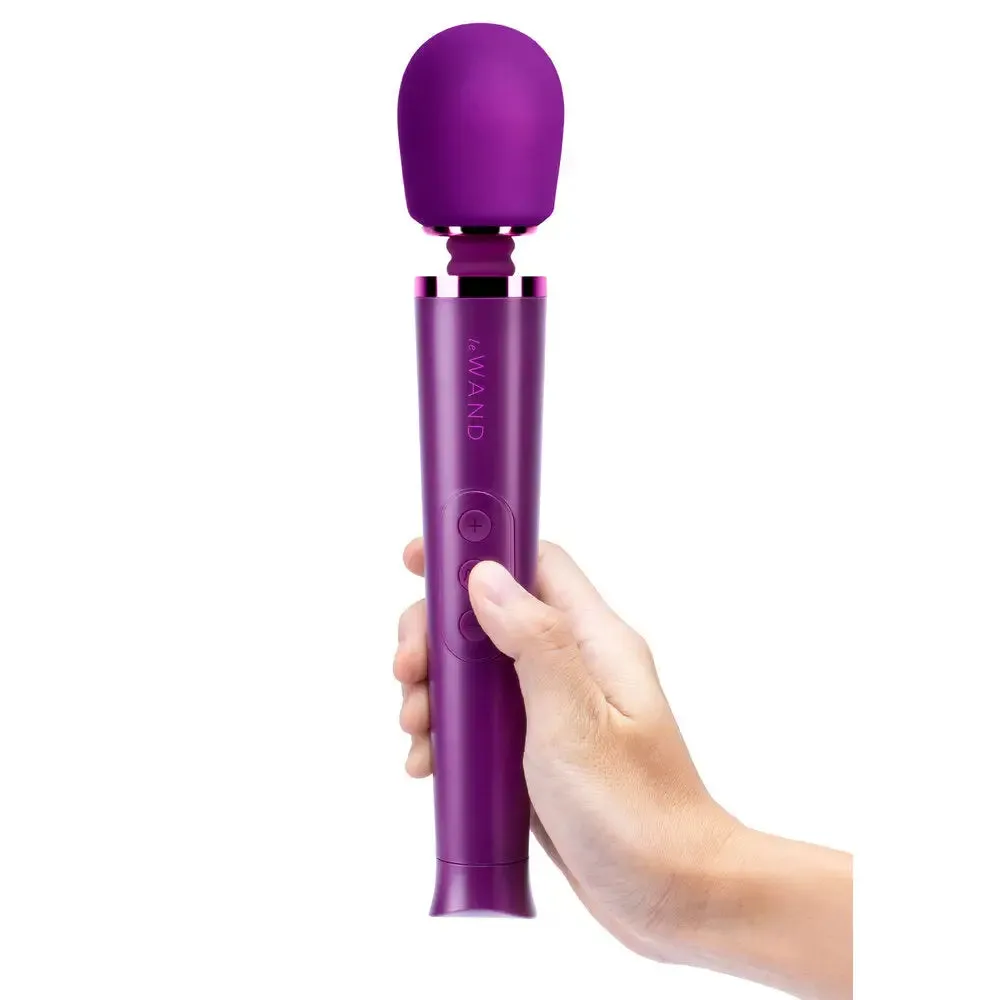 10-inch Le Wand Silicone Purple Rechargeable Wand Massager