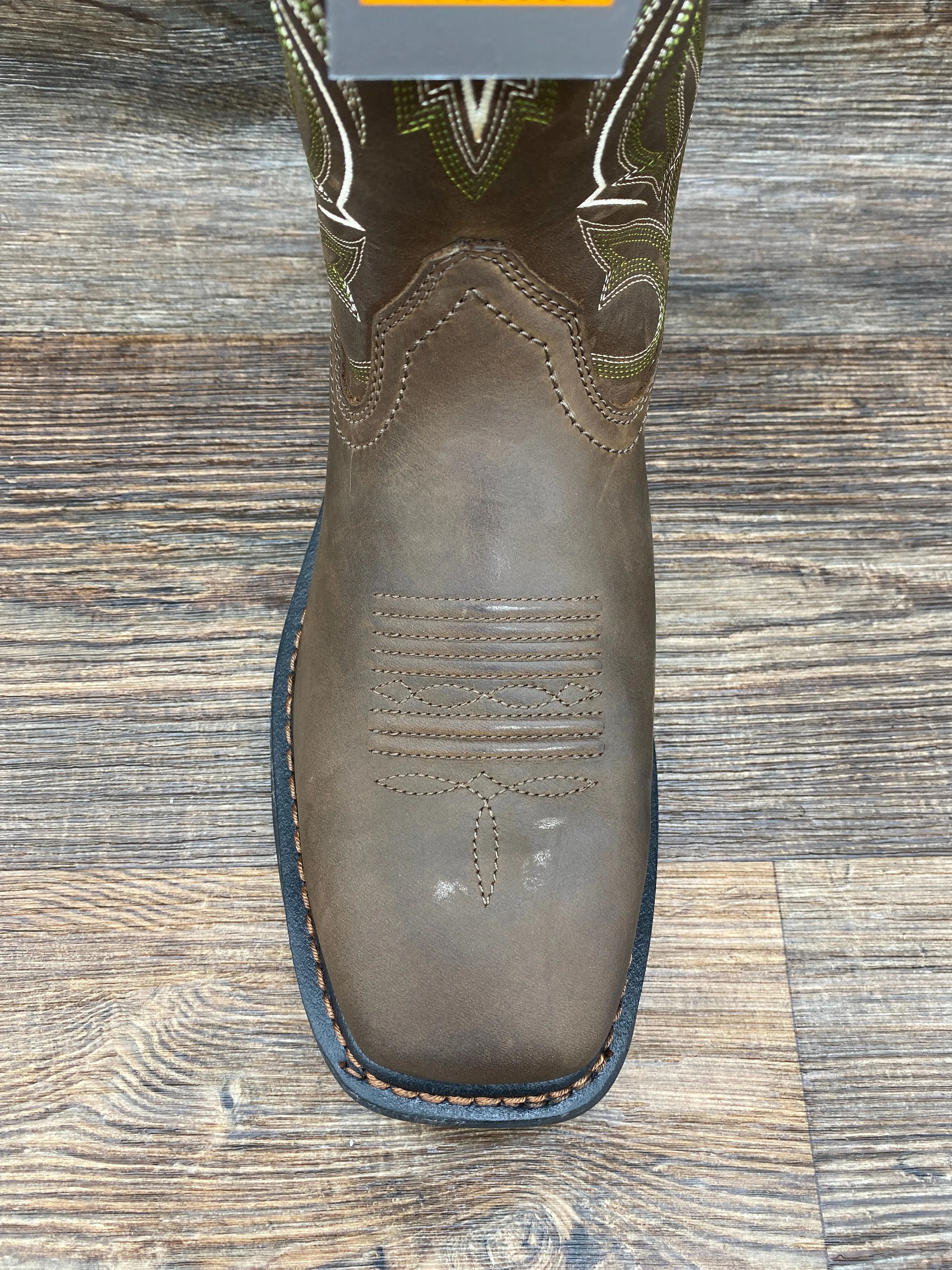 10038321 Men's Workhog XT Cottonwood Soft Toe Square Toe Workboot by Ariat