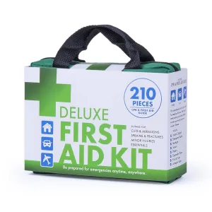210 Piece Deluxe Emergency First Aid Kit | ARTG Registered | Australia
