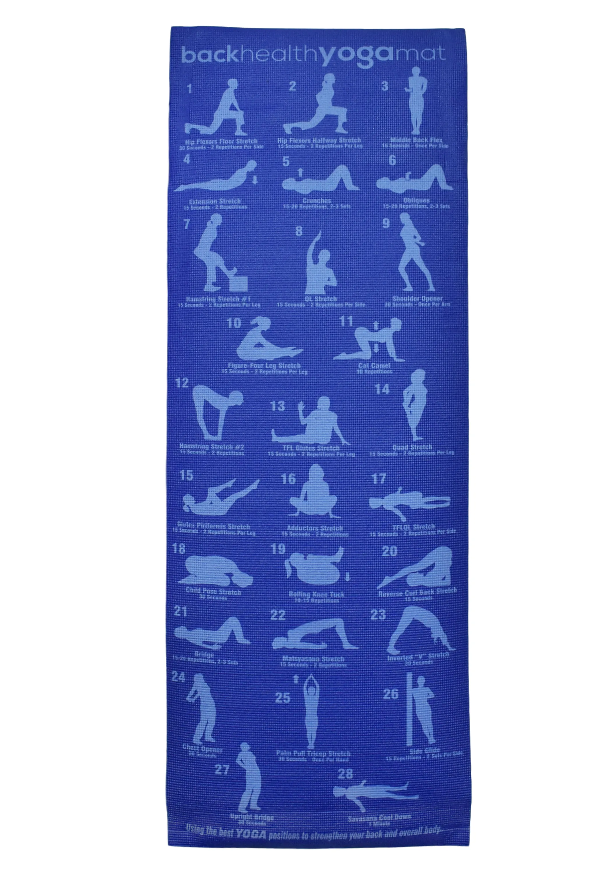 28 Exercise Guide Yoga Mat