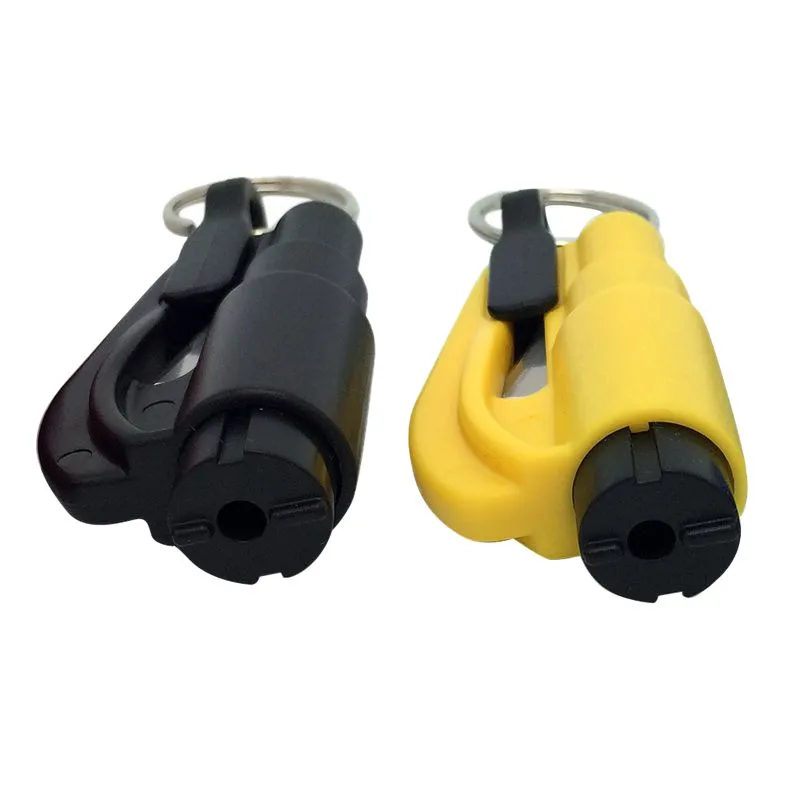 3 in 1 Super Mini Safety Hammer Car Window Glass Breaker Seat Belt Cutter for Car Emergency Rescue
