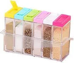4 PCS MINI SPICES BOX