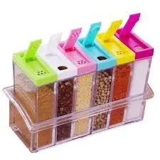4 PCS MINI SPICES BOX