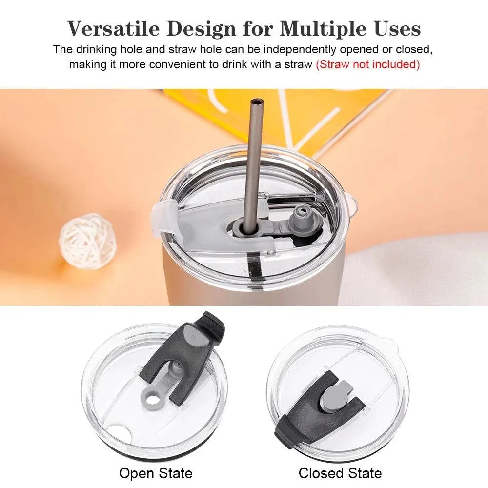 500ml Outdoor Titanium Teacup Double Wall Camping Beer Cup Ultralight Water Cup with Cup Lid for Travel Camping Hiking
