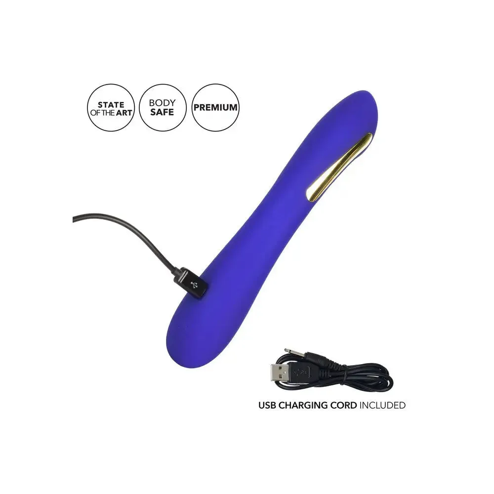 7.25-inch Colt Silicone Purple Rechargeable Wand Massager
