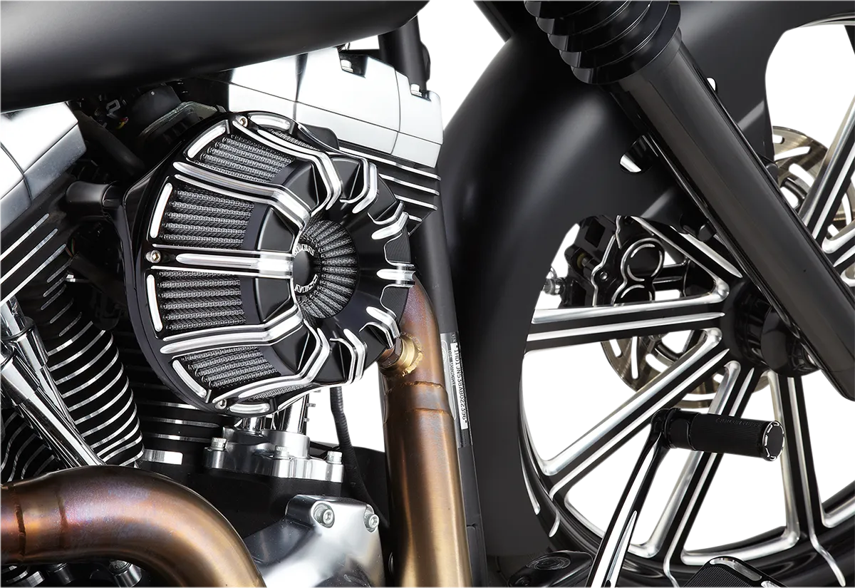 ARLEN NESS 10-Gauge Air Cleaner - Black - Big Twin 18-943