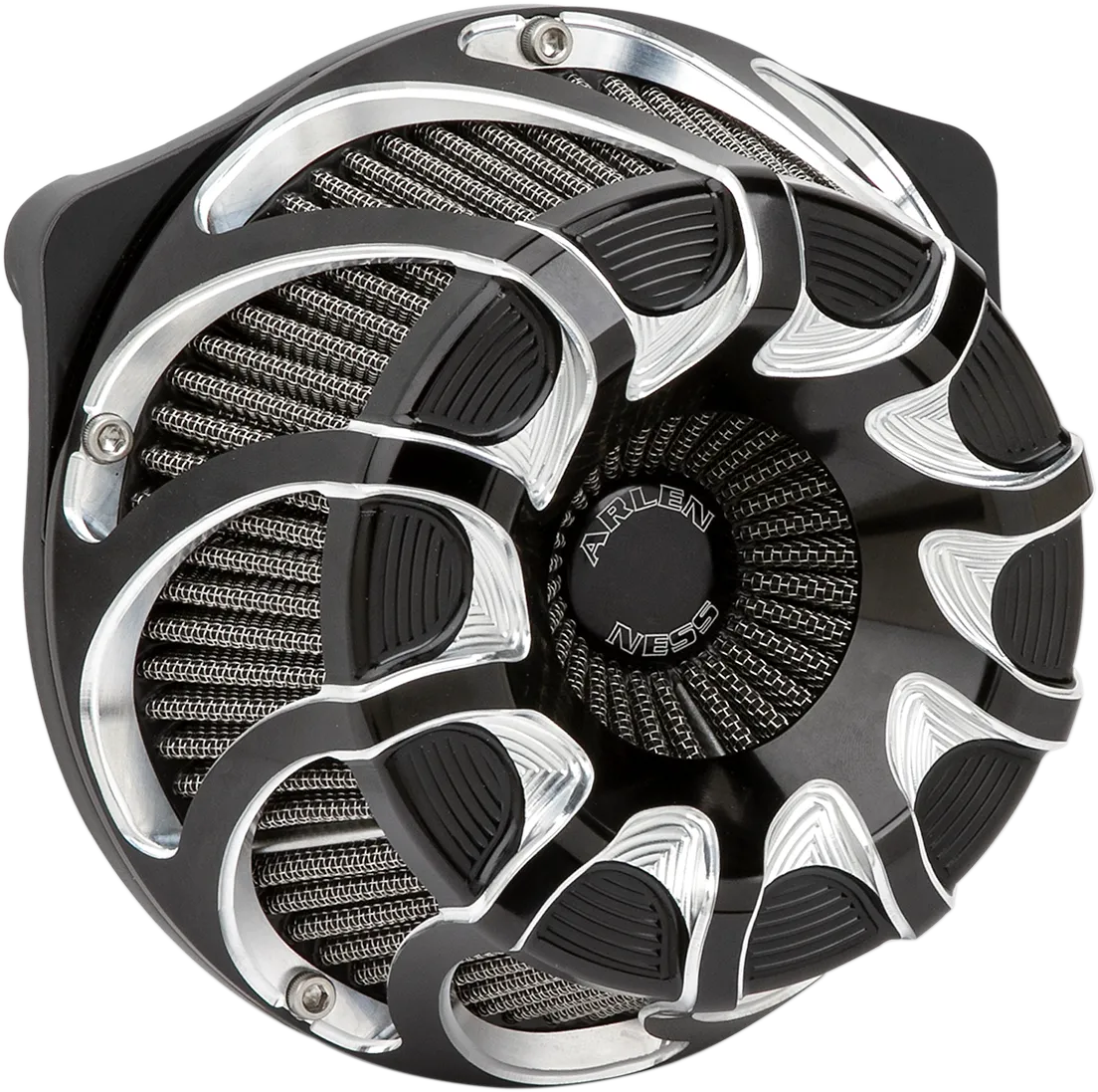 ARLEN NESS Drift Air Cleaner - Black - Twin Cam 18-983