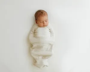 Bamboo Beige Swaddle Sleep Sack