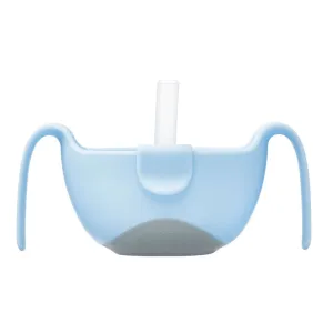 b.box Bowl & Straw (Bubblegum)