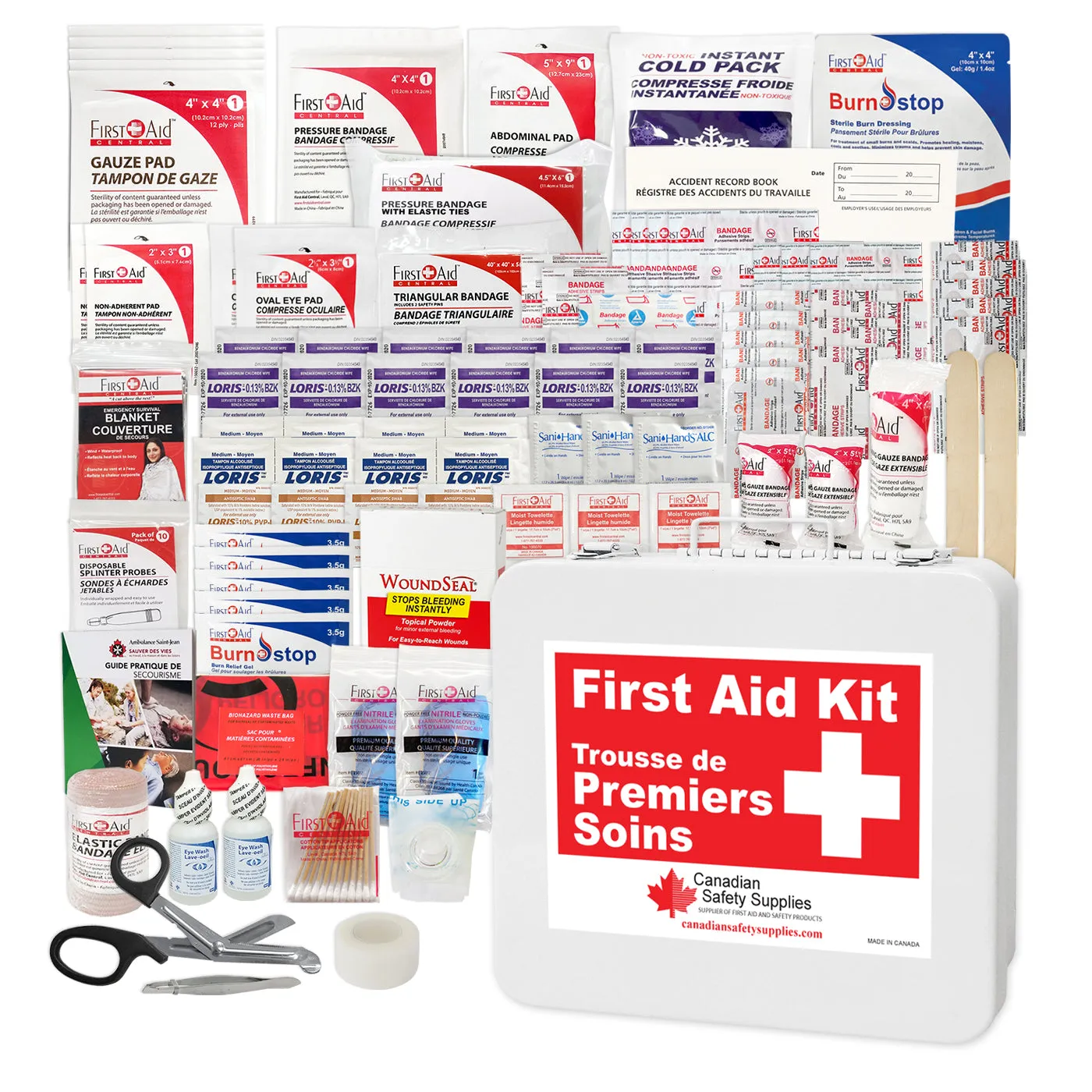 BC Contractors First Aid Kit