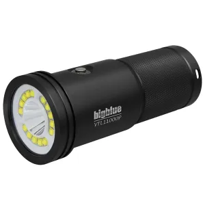 Bigblue VTL 11000 Lumen Wide Beam   1300 Lumen Spot Beam - Black