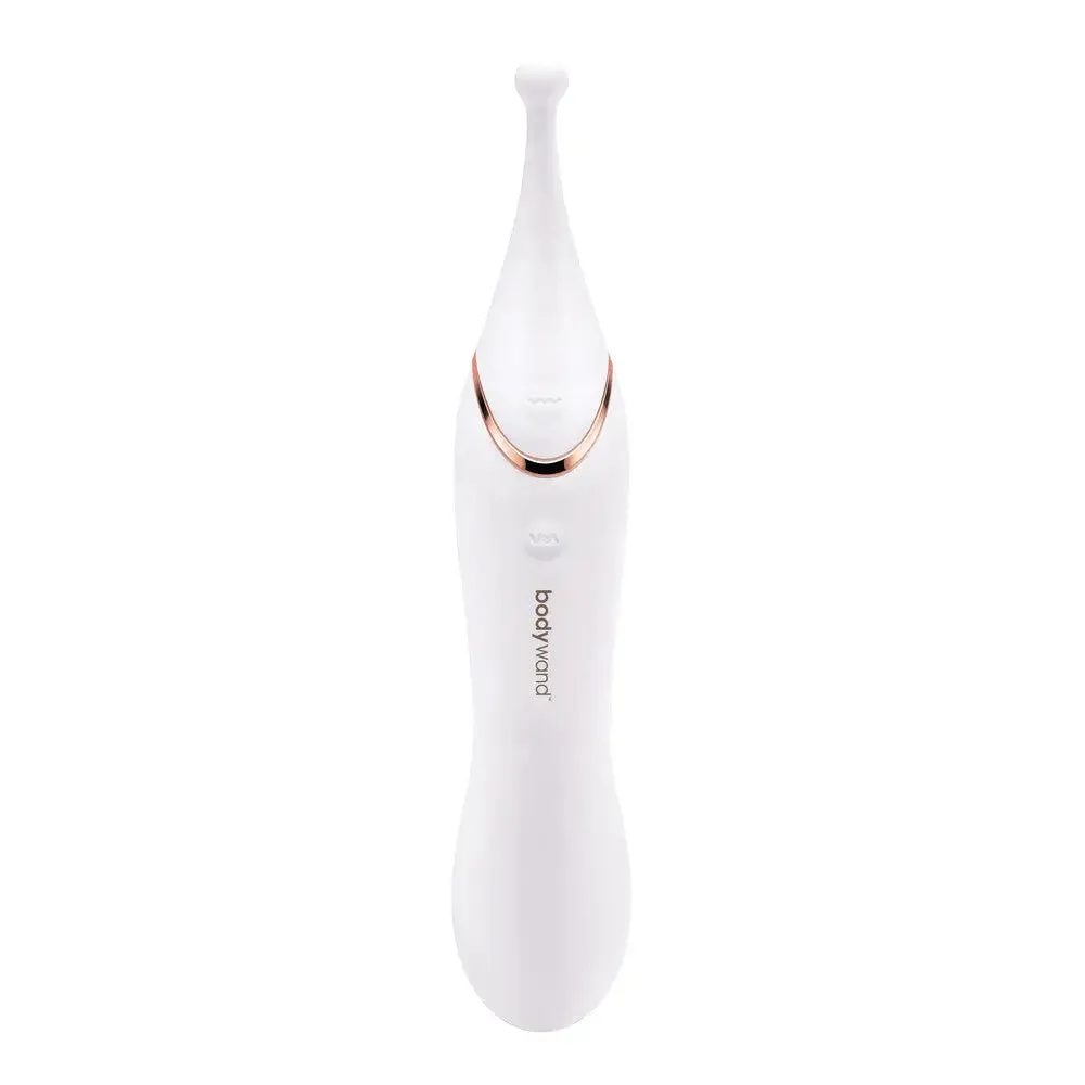 Bodywand Silicone While Dual Rechargeable Clit Stimulator