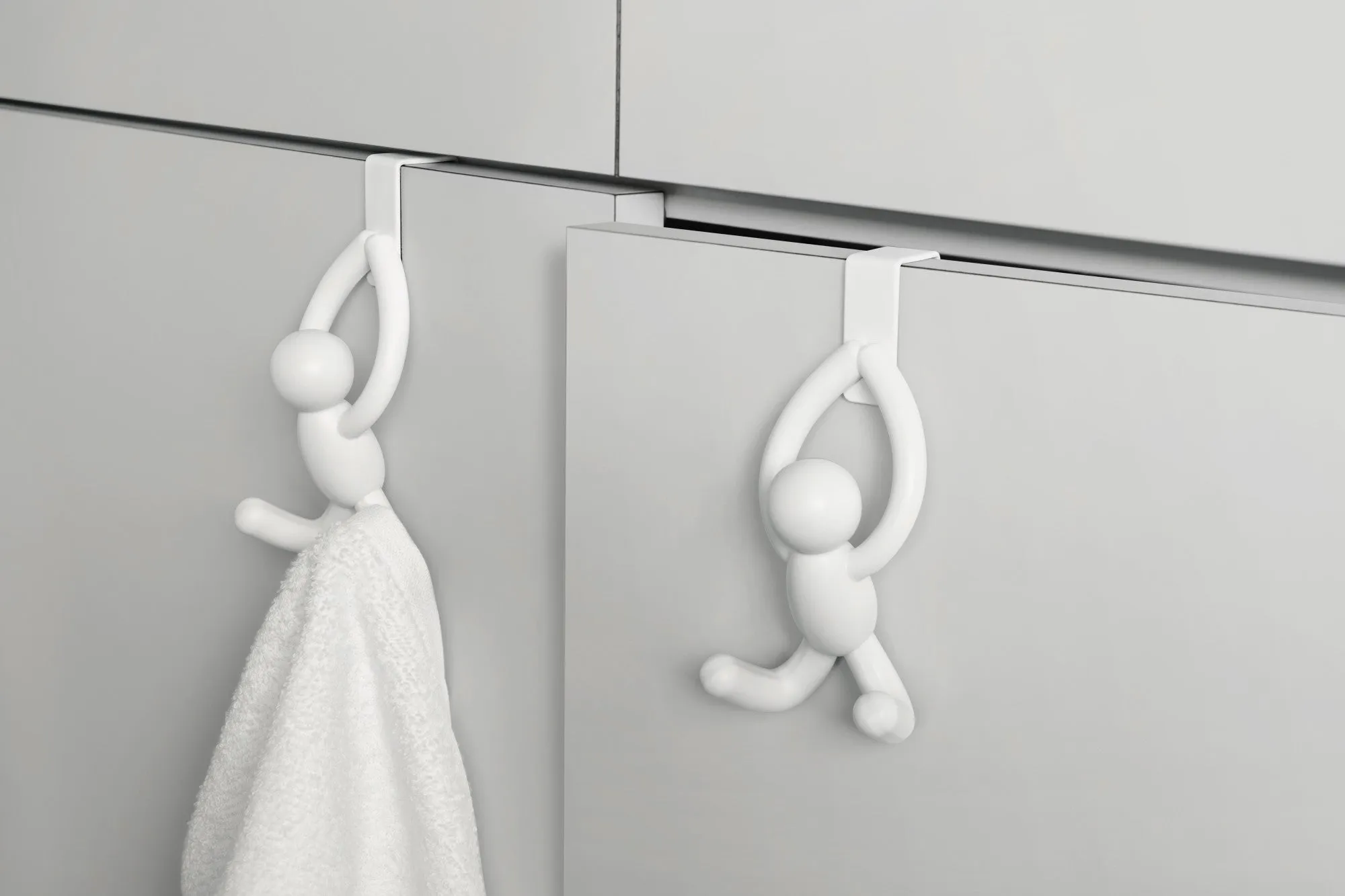 Buddy Over The Cabinet Hooks, Set of 2