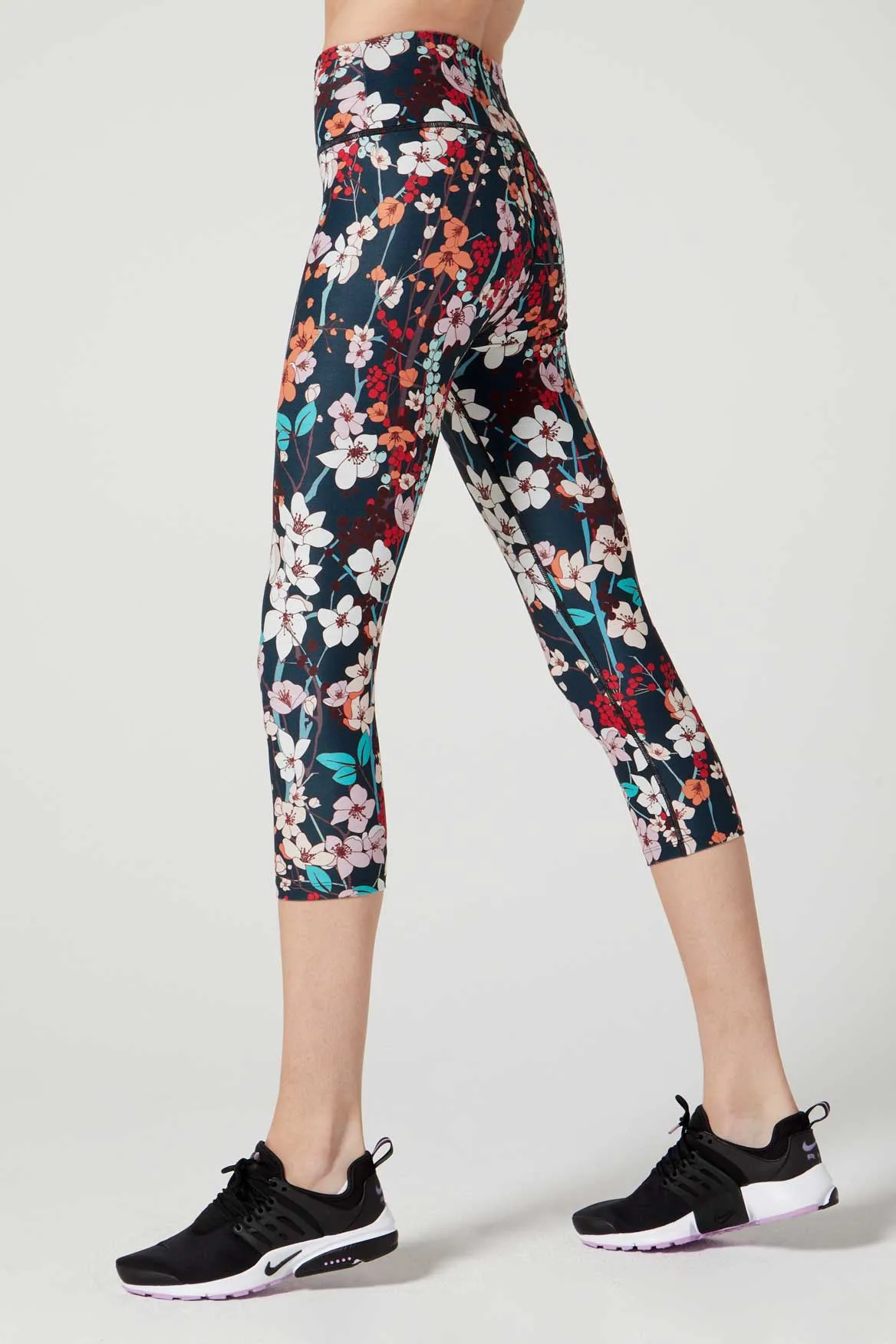 Camila Cropped Front Pocket Legging Midnight Glory