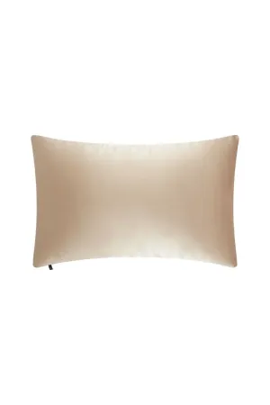 CLASSIC QUEEN-SIZE SILK PILLOWCASE - CHAMPAGNE