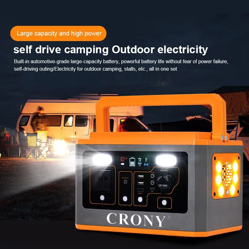 CRONY BS500 500W Portable Power Station Outdoor energy storage 110v 220v high power emergency power supply portable power station