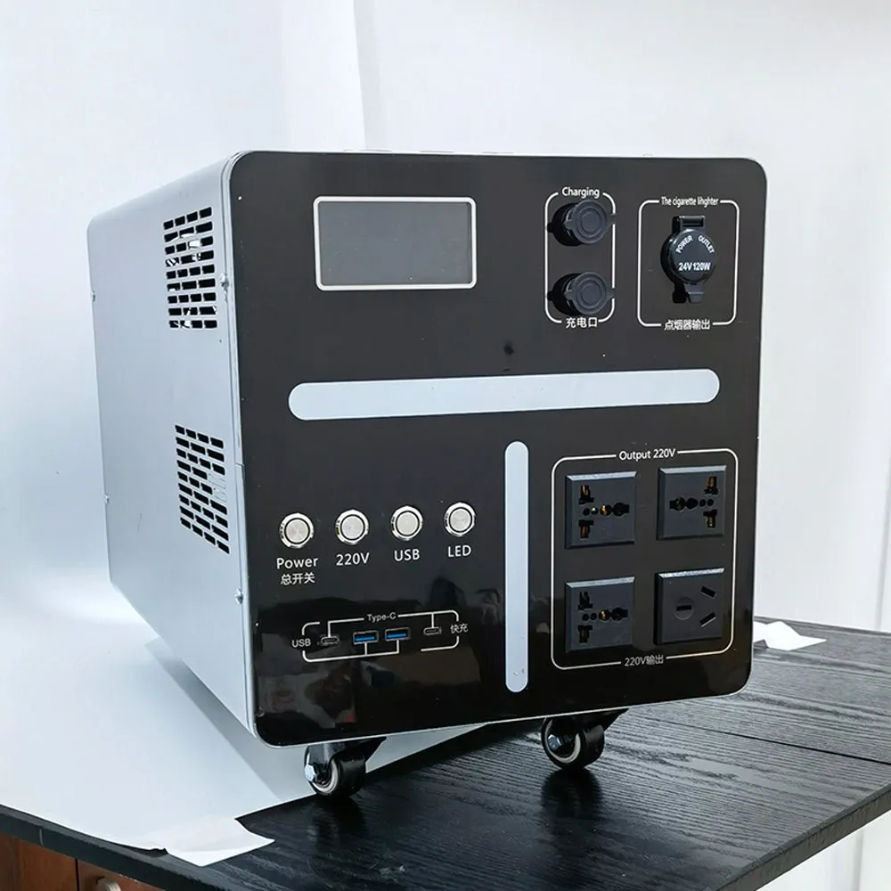 CRONY CN3000W Portable Power Station AC PD Emergency Backup Power Supply for Outdoor Camping