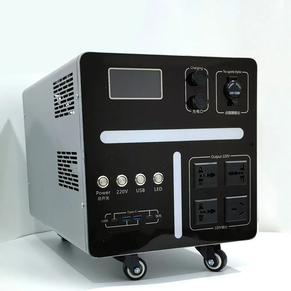 CRONY CN3000W Portable Power Station AC PD Emergency Backup Power Supply for Outdoor Camping