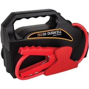 Duracell DRJS20 Portable Emergency Jump Starter (750 Amps Peak 8 Cylinders & Below)