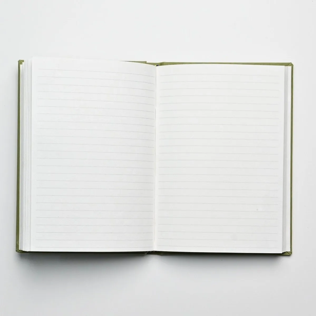 Eco-friendly Tree Free Hardbound Notebook | Olive