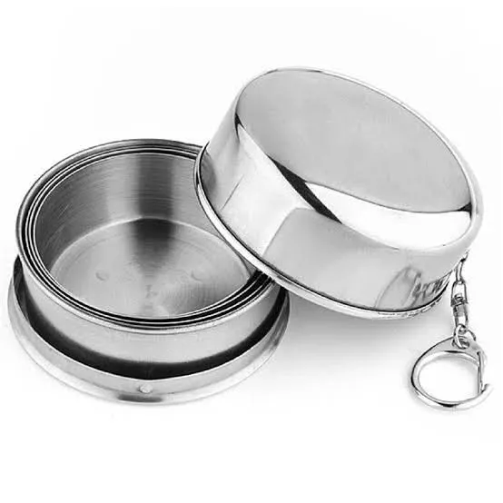 EcoFreaky Foldable Stainless Steel Glass | Small