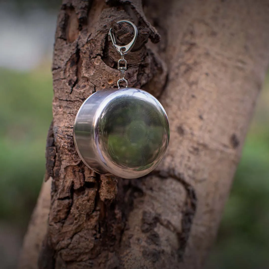 EcoFreaky Foldable Stainless Steel Glass | Small