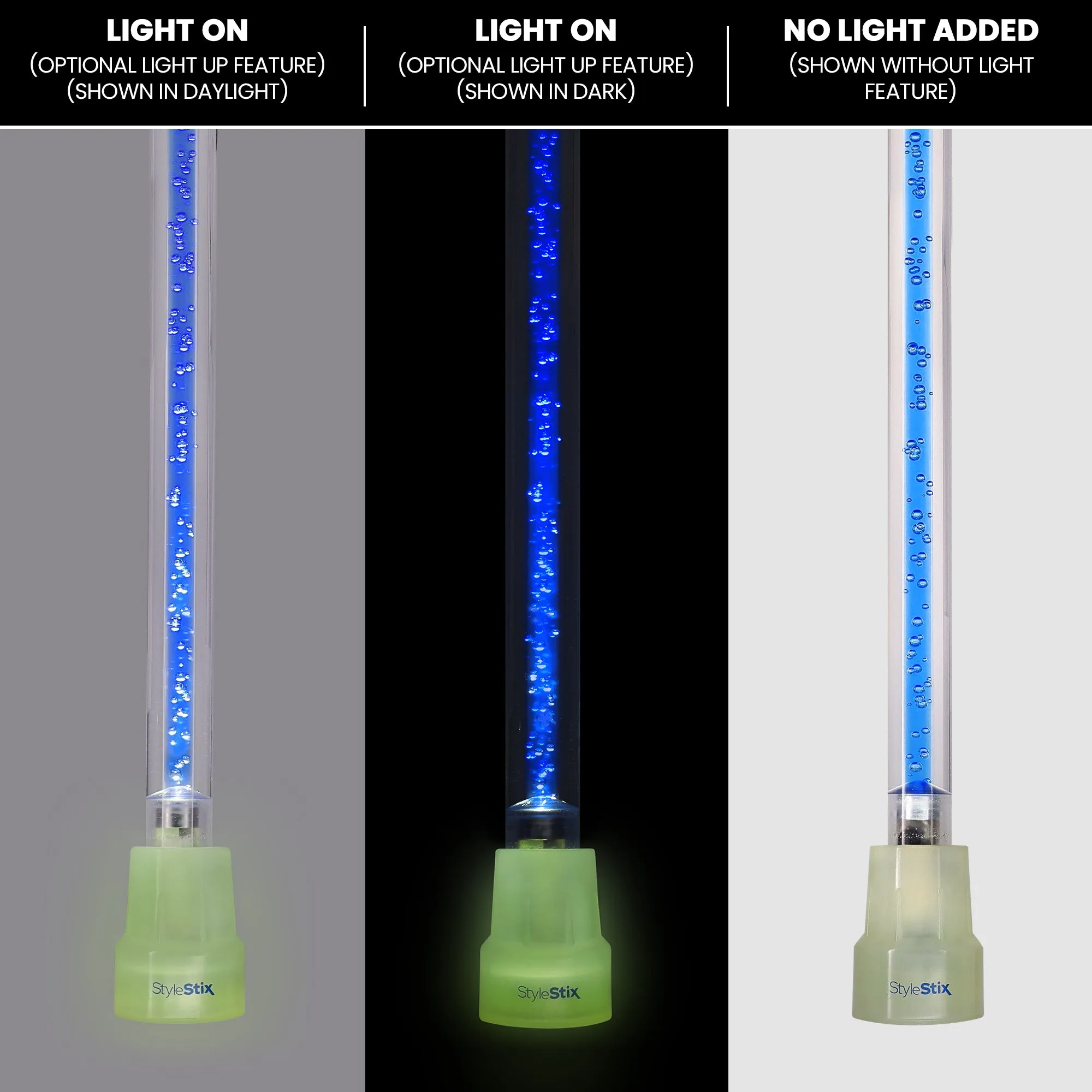 Flashlight x2 (only for StyleStix Canes)