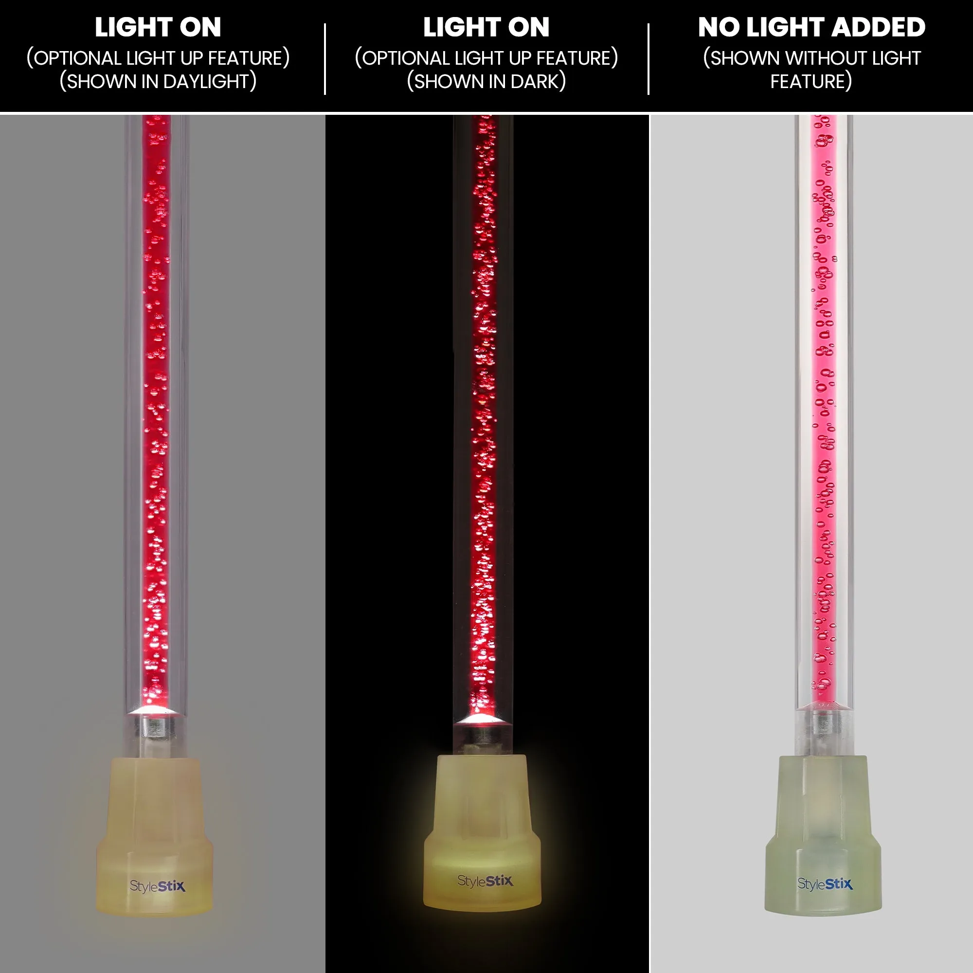Flashlight x2 (only for StyleStix Canes)