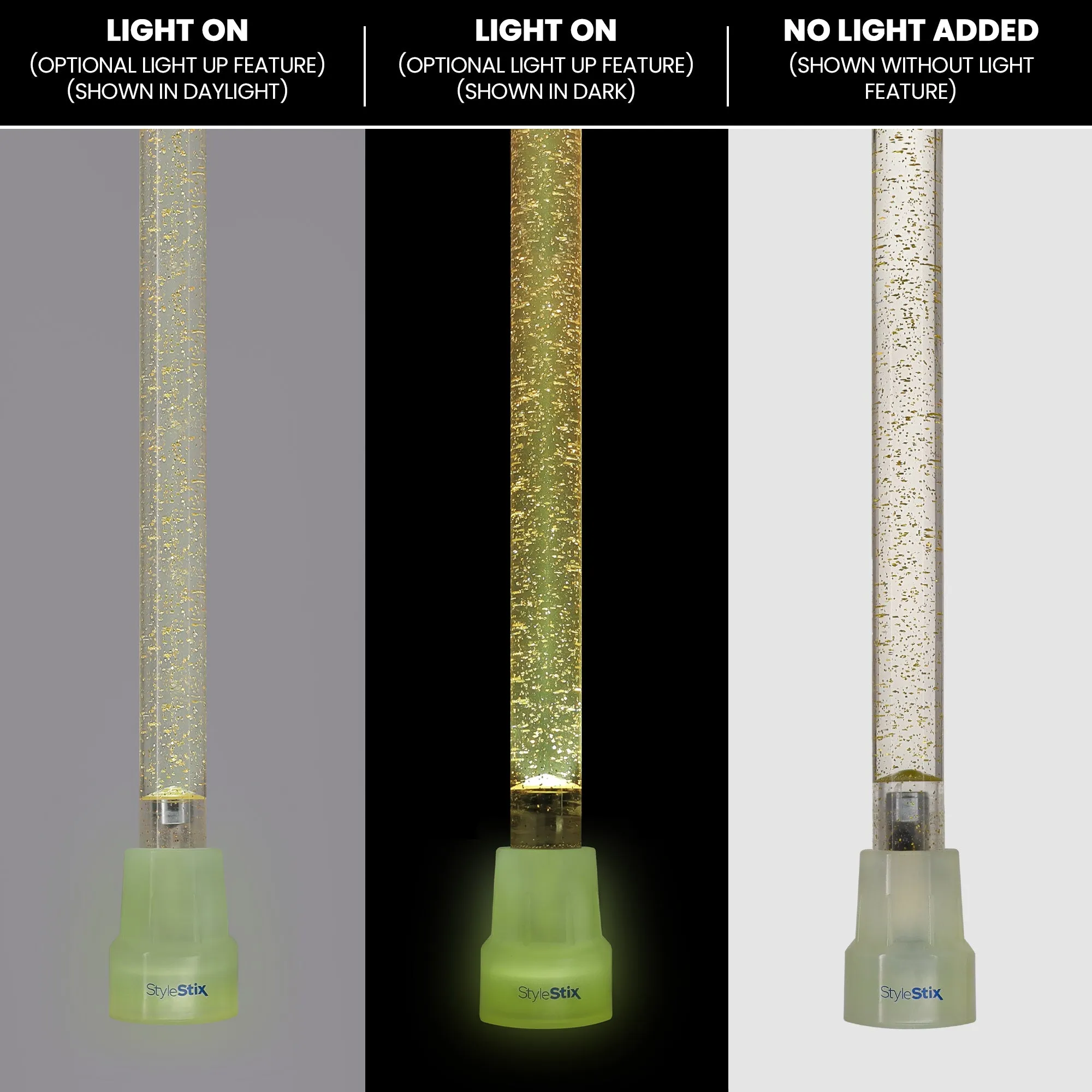 Flashlight x2 (only for StyleStix Canes)