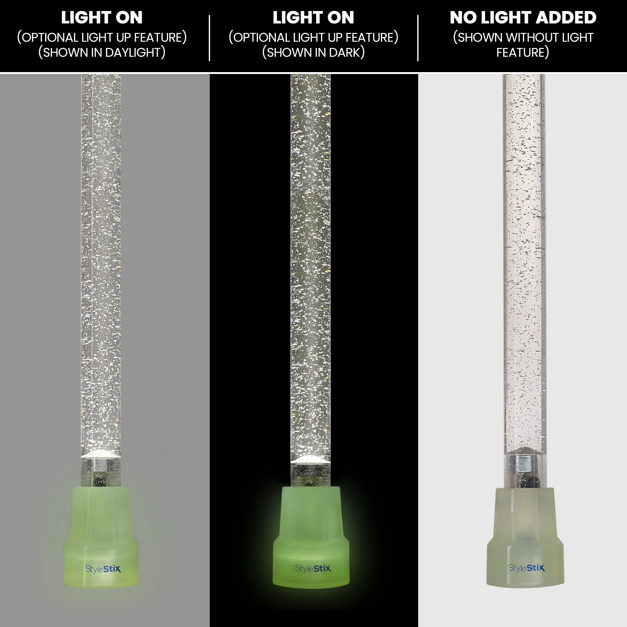 Flashlight x2 (only for StyleStix Canes)