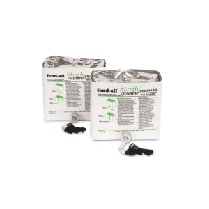 Honeywell Fendall 32-001050-0000-H5 Pure Flow 1000 Saline Cartridges, 15 Minute Trilingual, Set of 2