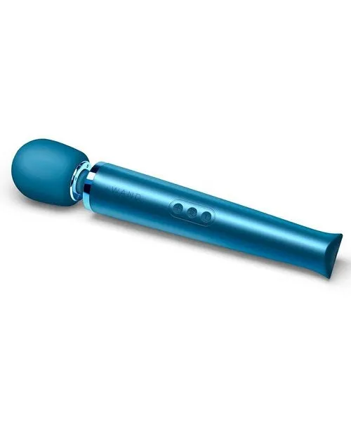 Le Wand Rechargeable Silicone Massager - Pacific Blue