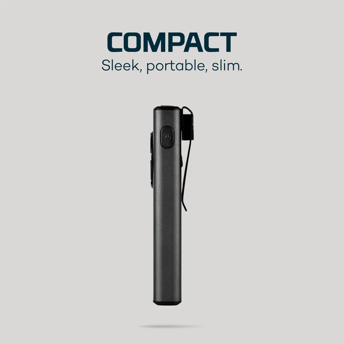 LED Flashlight, Slim  1200, Rechargable, 1200 Lumen