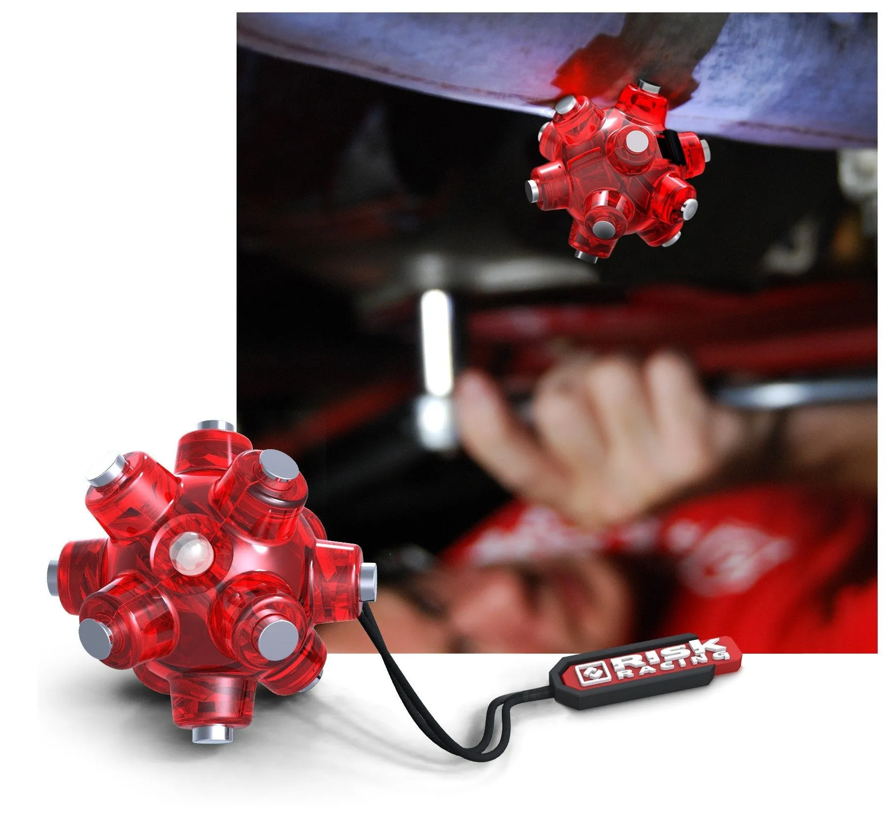 Magnetic Light Mine - Hands Free Flashlight