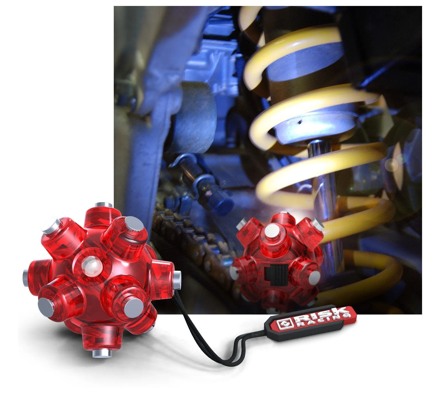 Magnetic Light Mine - Hands Free Flashlight