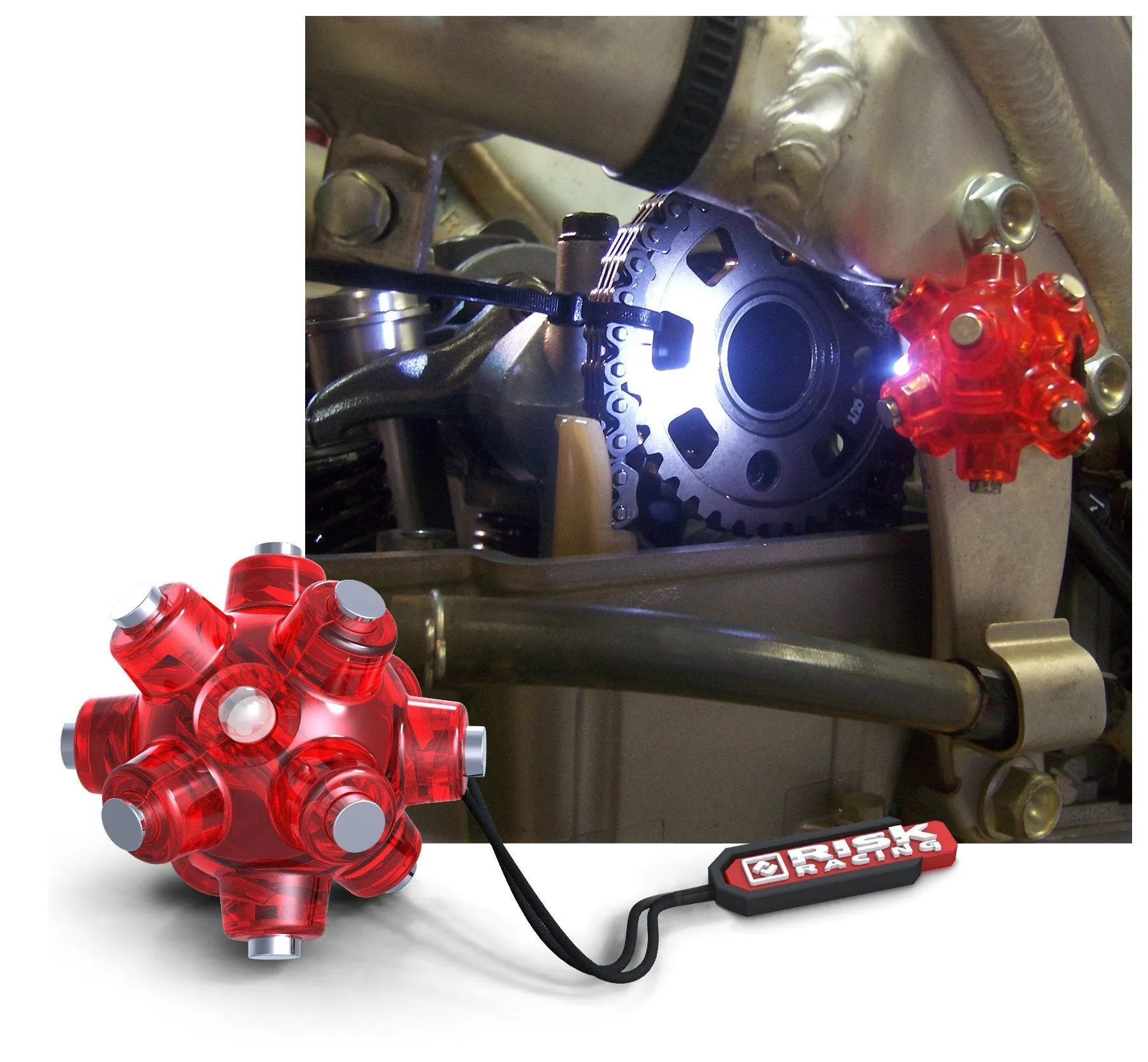 Magnetic Light Mine - Hands Free Flashlight