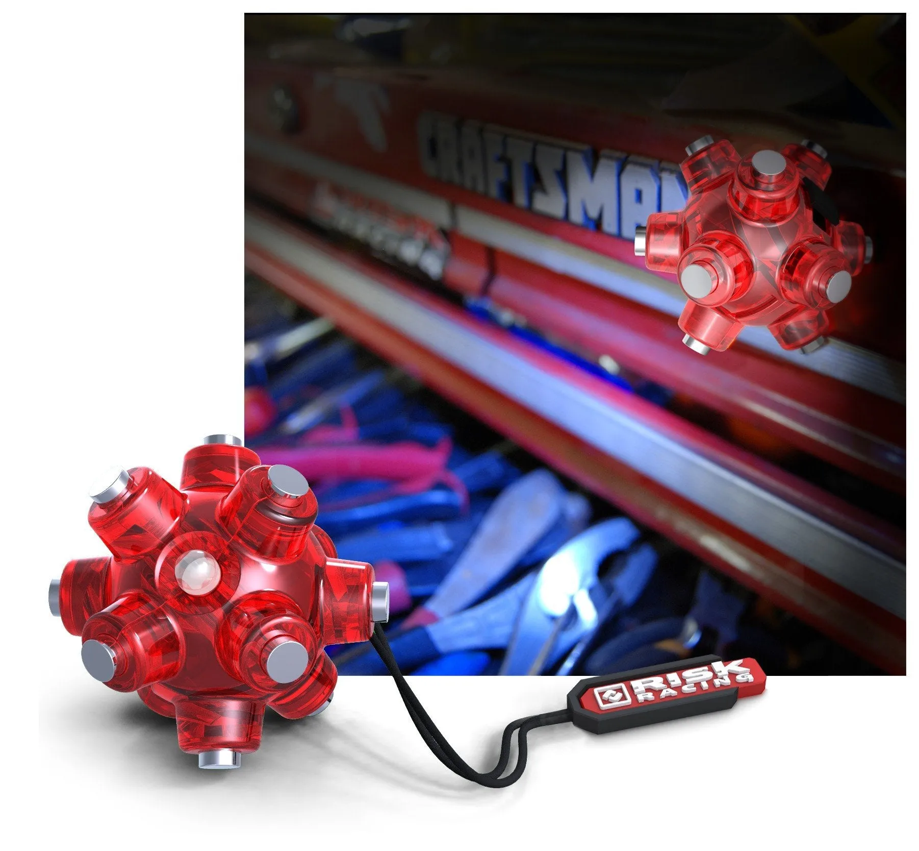 Magnetic Light Mine - Hands Free Flashlight