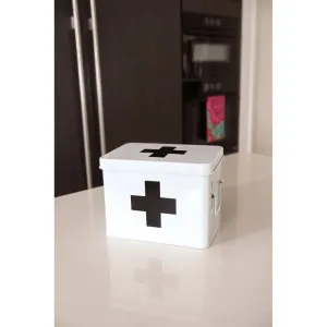 Medicine Box With Dividers White Medicine Box With Dividers White