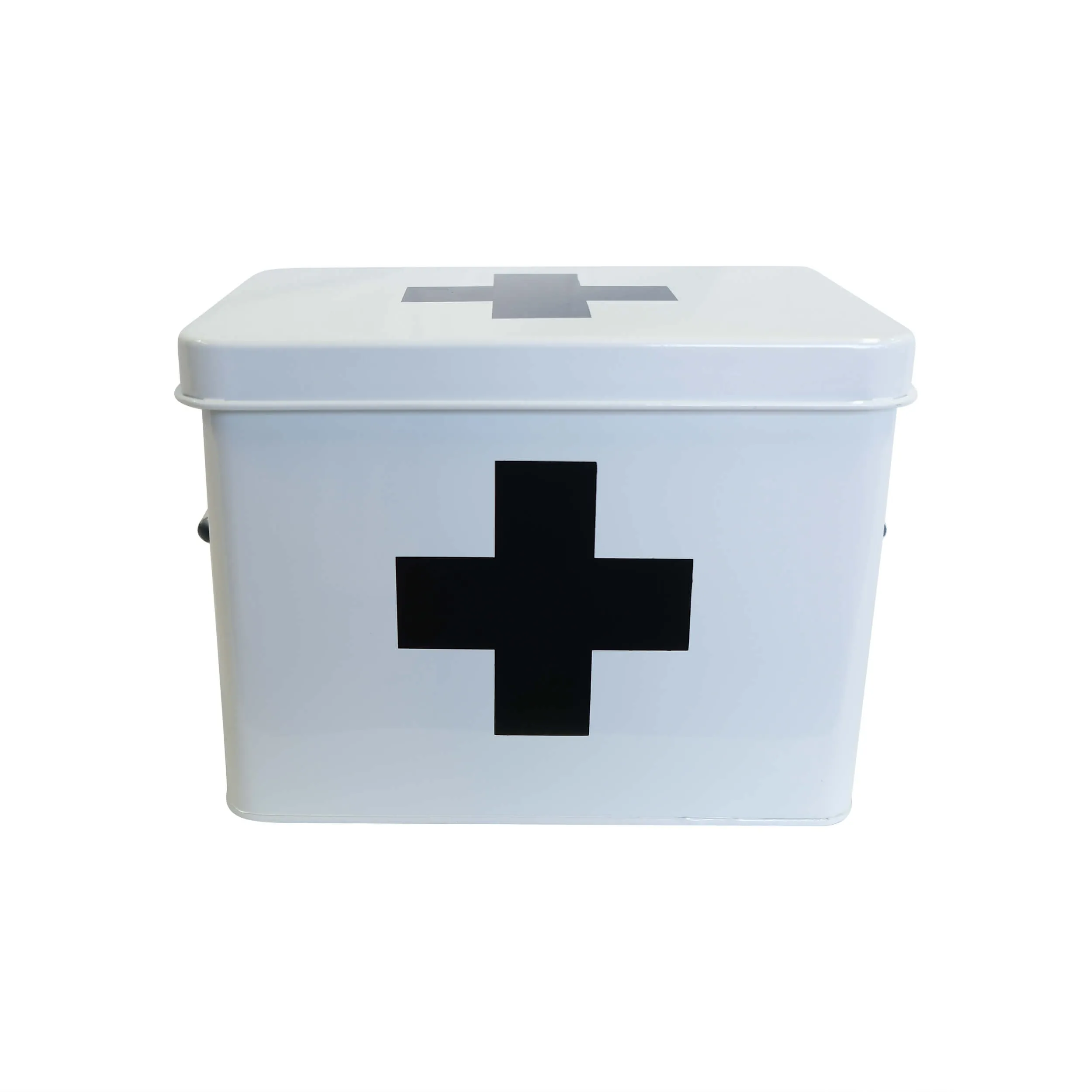 Medicine Box With Dividers White