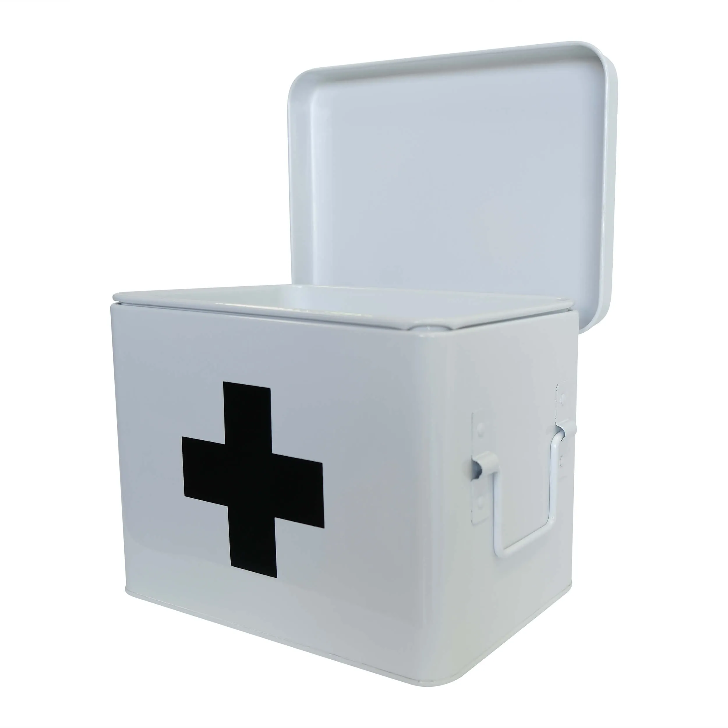 Medicine Box With Dividers White
