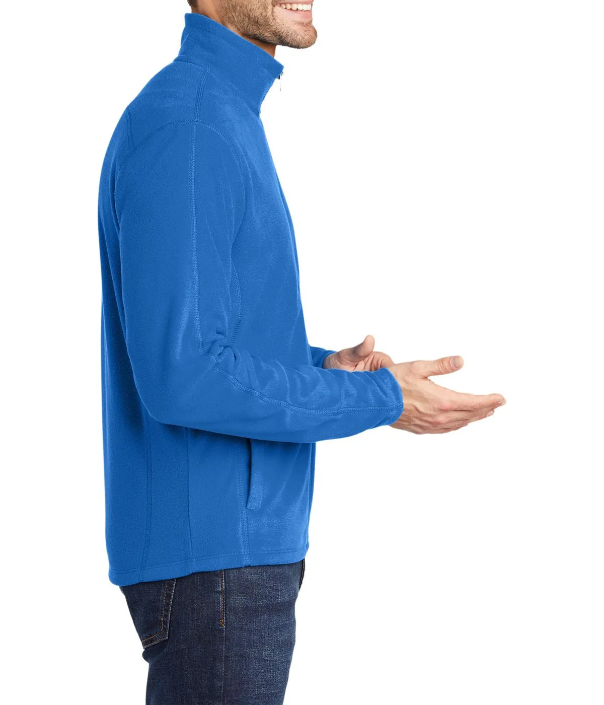 Men's Lightweight Full-Zip Microfleece Jacket