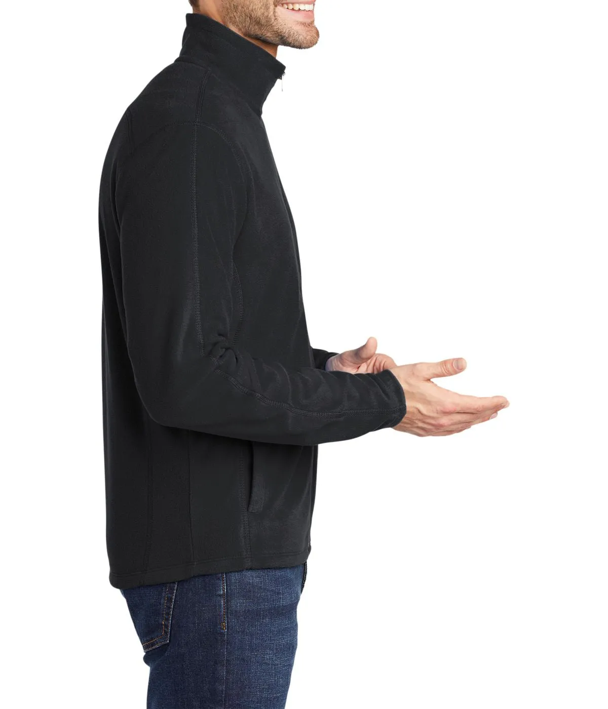 Men's Lightweight Full-Zip Microfleece Jacket