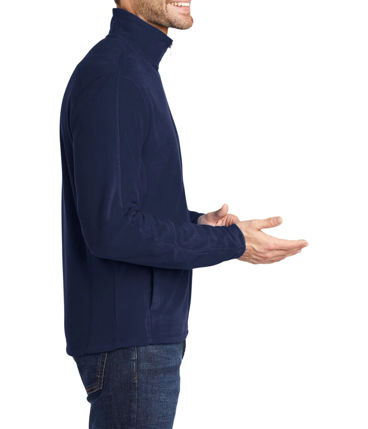 Men's Lightweight Full-Zip Microfleece Jacket