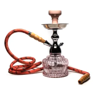 MYA - Premium Hookah - QT w/ Cage Basket - Pink