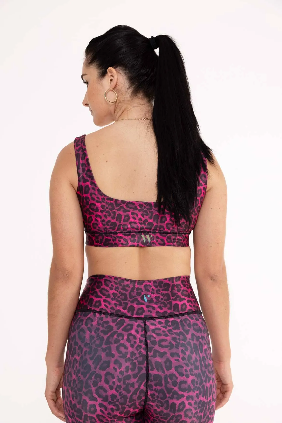 Nina Bra Cheetah Magenta