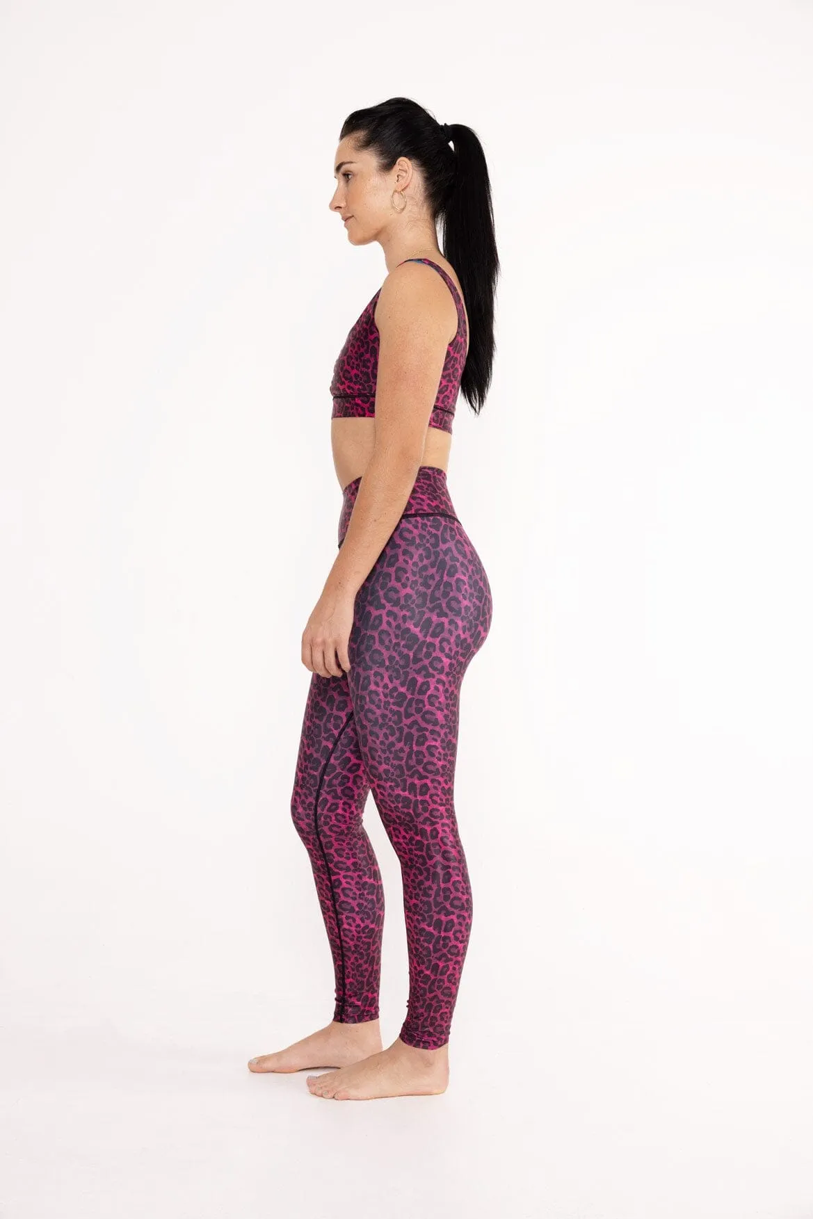 Nina Bra Cheetah Magenta