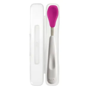 OXO TOT On-The-Go Feeding Spoon - Pink