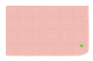 PEAPODMATS 3'×3' ~ Fuzzy Peach Pink
