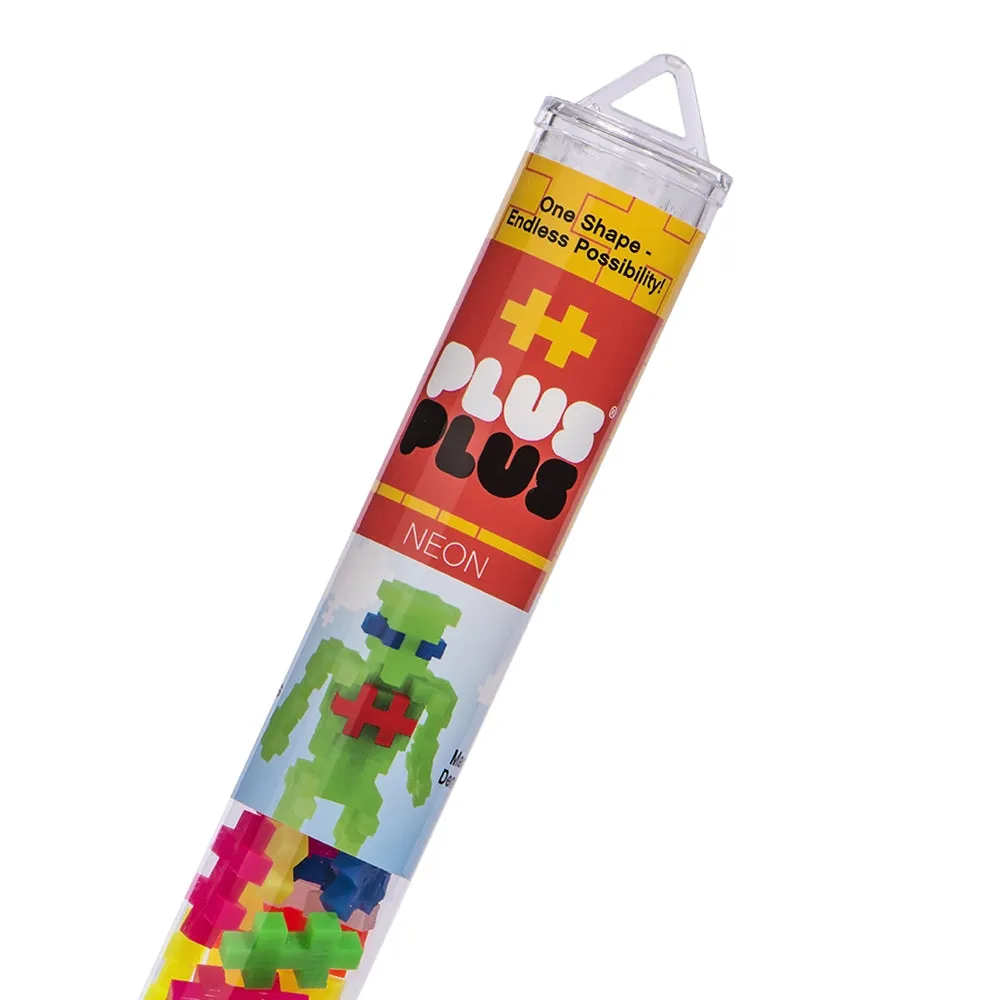 Plus-Plus Tube: Neon Mix
